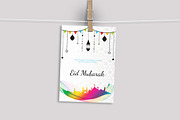 Eid Mubarak Card, a Card Template by Rimana_Templatehive (Thumbnail 3 of 4)