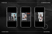 Grunge Instagram Templates Ps, Canva, a Social Media Template by Marie T (Thumbnail 10 of 18)
