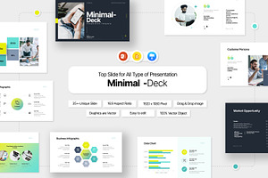 Minimal Pitch-Deck PowerPoint, a Presentation Template by Work_Stock