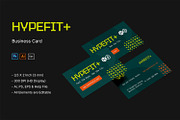 Hypefit+ - Business Card, a Business Card Template by StreaksideStd (Thumbnail 3 of 3)