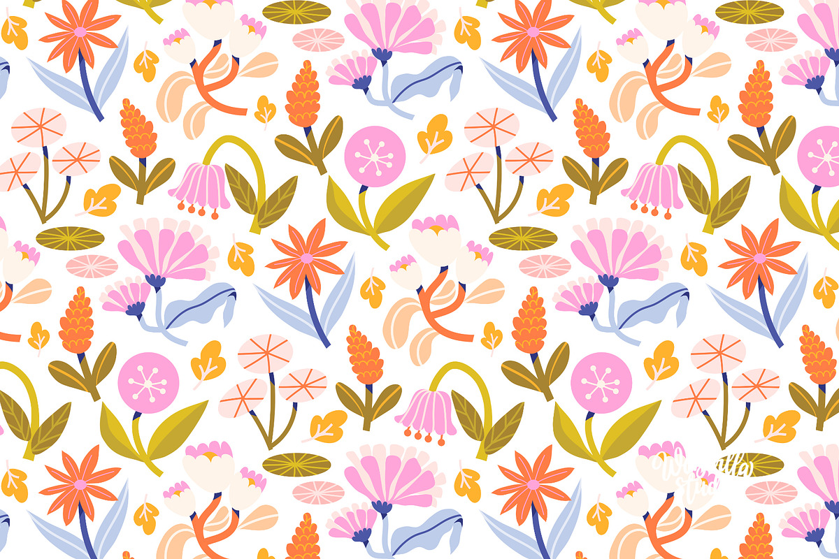 Spring Flowers Set, a Seasonal Illustration by Bloomart Studio (Photo 6 of 7)
