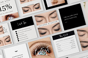 Lash Tech Instagram Templates, a Social Media Template by Galaxybomb (Thumbnail 4 of 5)
