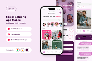 Love Person - Social & Dating App UI, an App Template by twinstd