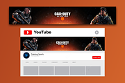 YouTube Gaming Banners Set 3, a Social Media Template by Lordsse (Thumbnail 3 of 4)