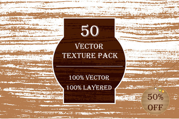 50 Unique Vector textures preview 6