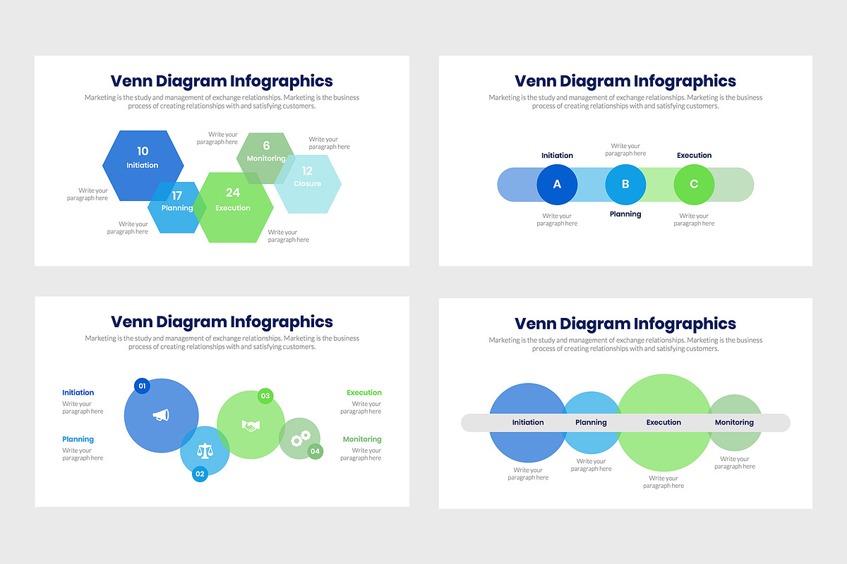 Venn Infographics, a Presentation Template by slidequest (Photo 3 of 6)