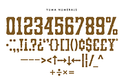 The Numerals Collection, a Handwritten Font by Drew Melton (Thumbnail 8 of 18)