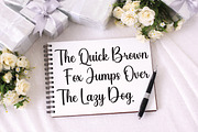 Honesty, a Handwritten Font by Aura Typeface (Thumbnail 8 of 10)