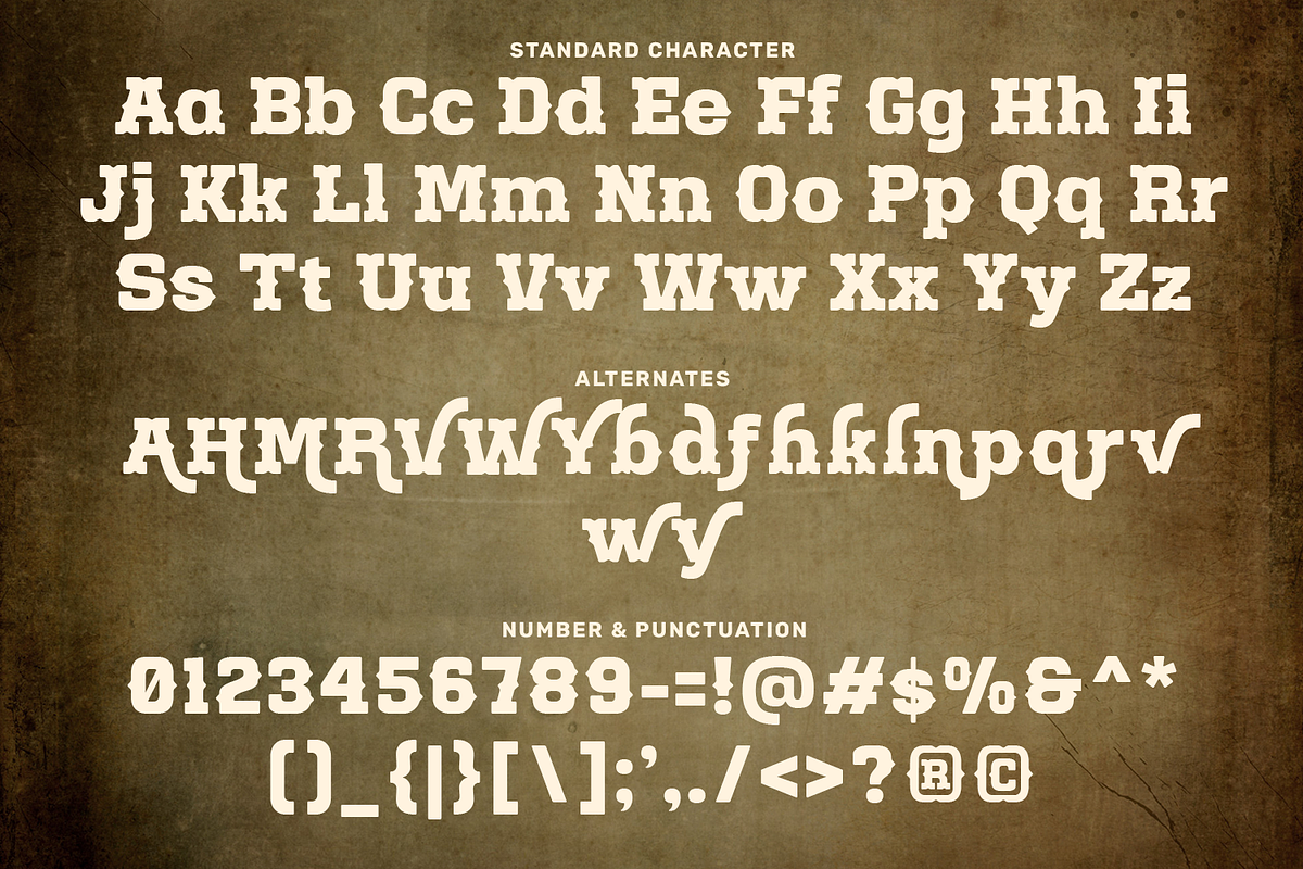 WOLFSBURG, a Slab Serif Font by Umitype (Photo 8 of 10)