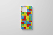 Pattern building blocks LEGO, a Pattern Graphic by Viktorijareut (Thumbnail 2 of 3)