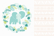 Savannah 5 patterns & clip art, a Pattern Graphic by Inna Moreva (Thumbnail 4 of 4)
