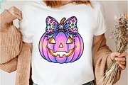 Halloween Pumpkin PNG Coquette Neon, an Illustration by Dream Creation (Thumbnail 3 of 5)