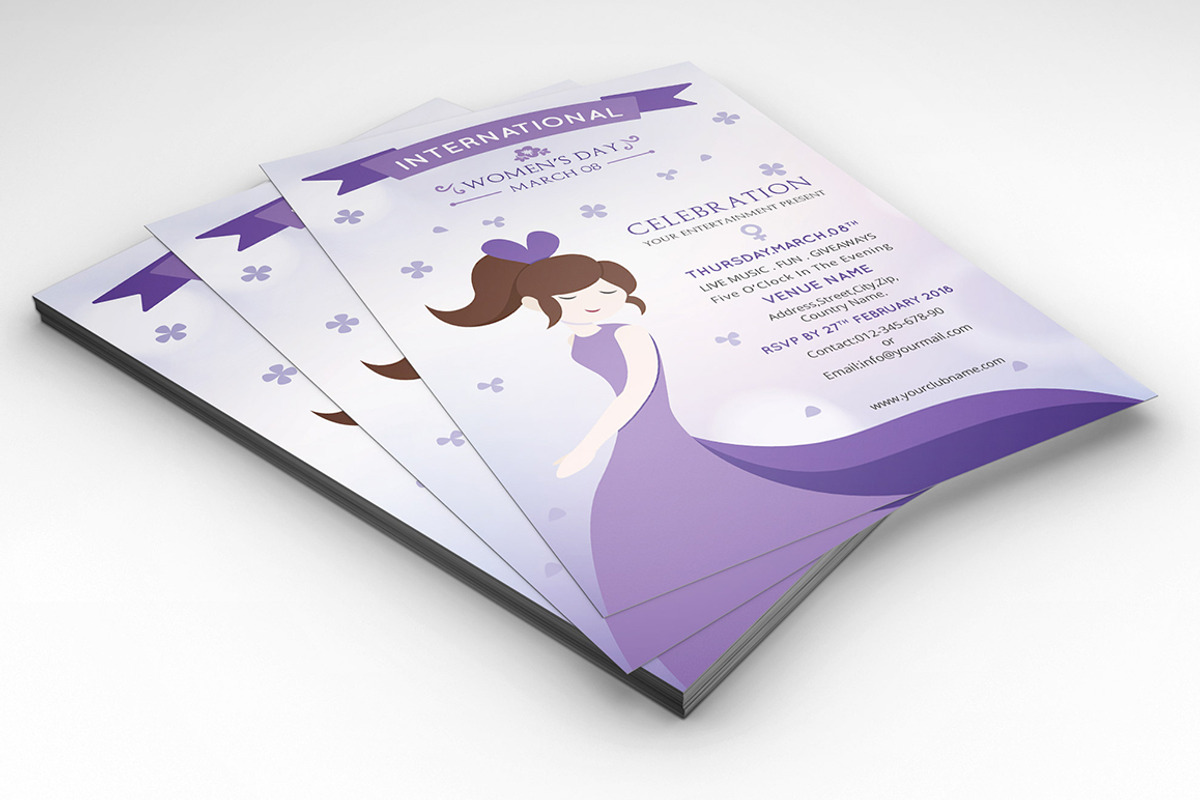 Women's Day Flyer, a Flyer Template by Rimana_Templatehive (Photo 6 of 7)