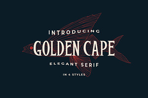 Golden Cape Font Bonus