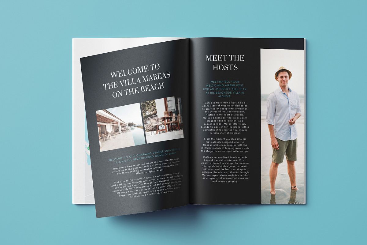 Airbnb Welcome Book & Signs Template, a Brochure Template by RWstudio (Photo 6 of 11)