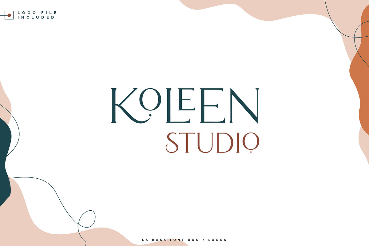 La Rosa Font Duo//Chic Logos, a Serif Font by SNIPESCIENTIST (Photo 31 of 34)