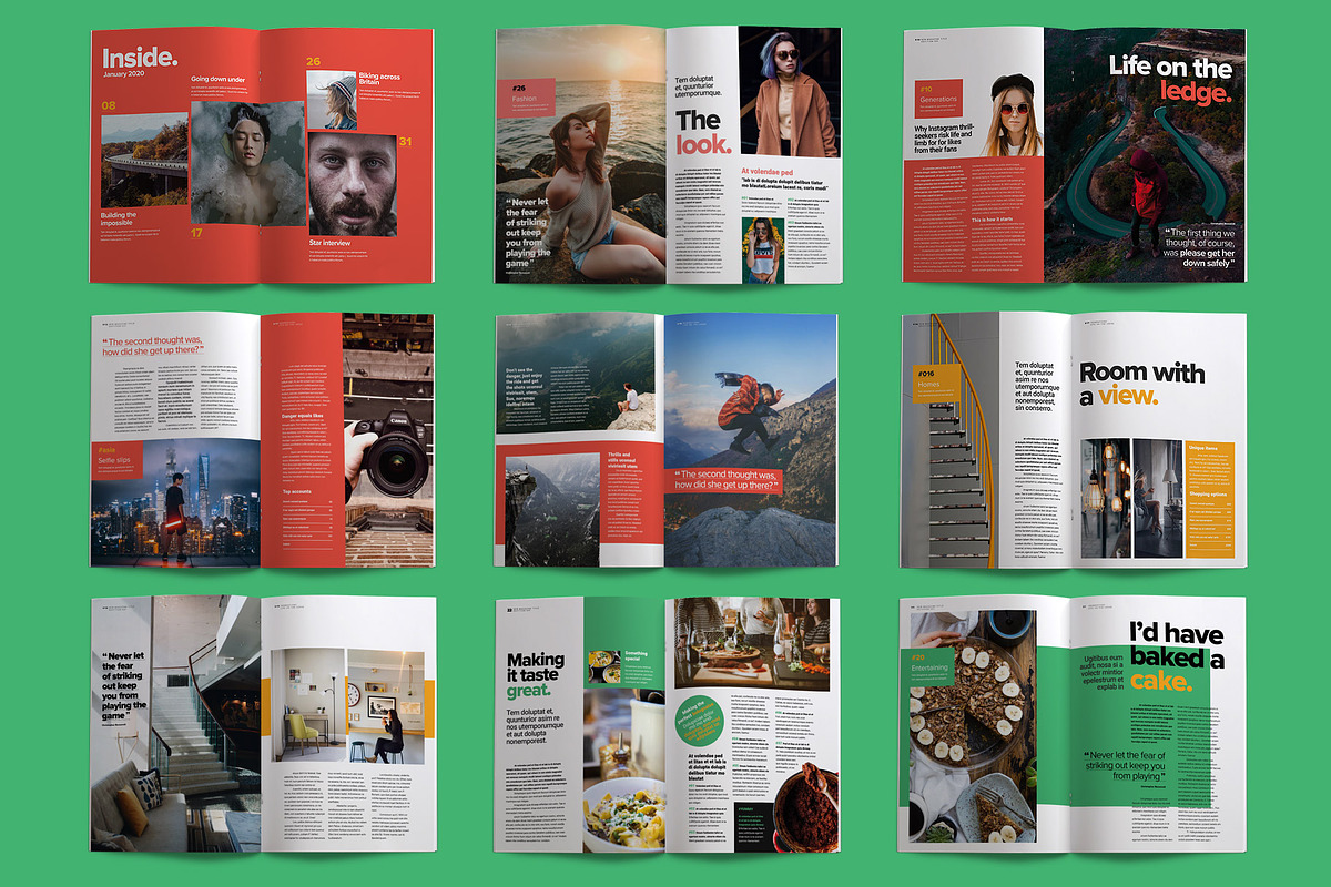 Really magazine, a Magazine Template by CRS Design (Photo 6 of 6)