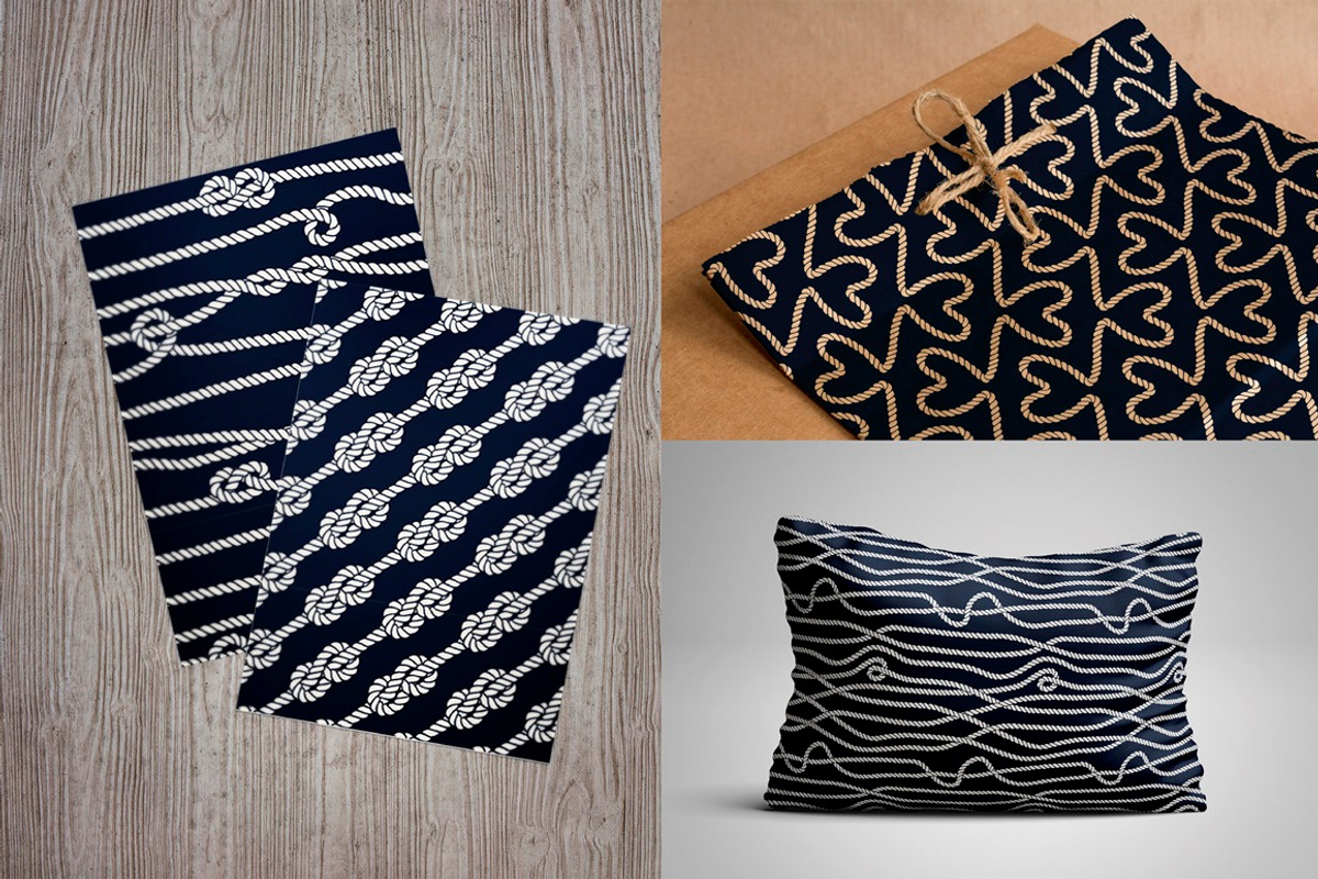 40 Rope Patterns - Big Set, a Pattern Graphic by Anastasia Ivanskaia (Photo 7 of 10)