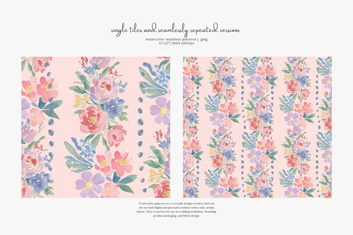 grandmillennial seamless patterns, a Pattern Graphic by Patishop Art (Photo 3 of 9)