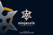 Ninja Logo Template, a Branding & Logo Template by artism_design (Thumbnail 1 of 2)