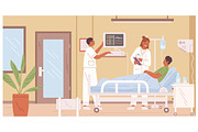 Intensive therapy room, a Healthcare Illustration by Good Studio (Thumbnail 1 of 3)