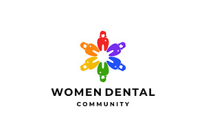 Women Dental Community Logo