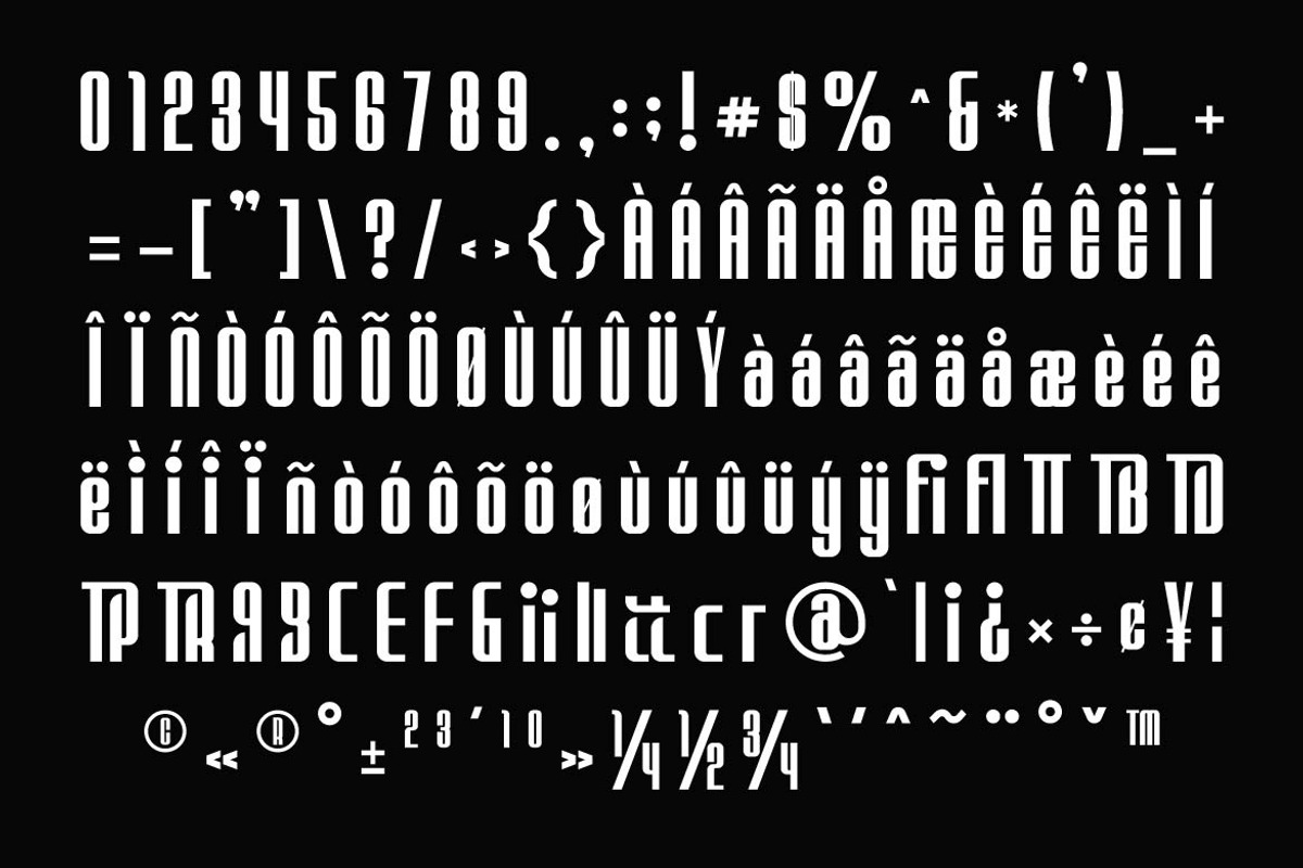Battdoor Condensed Creative Sans, a Sans Serif Font by Artiveko (Photo 5 of 8)
