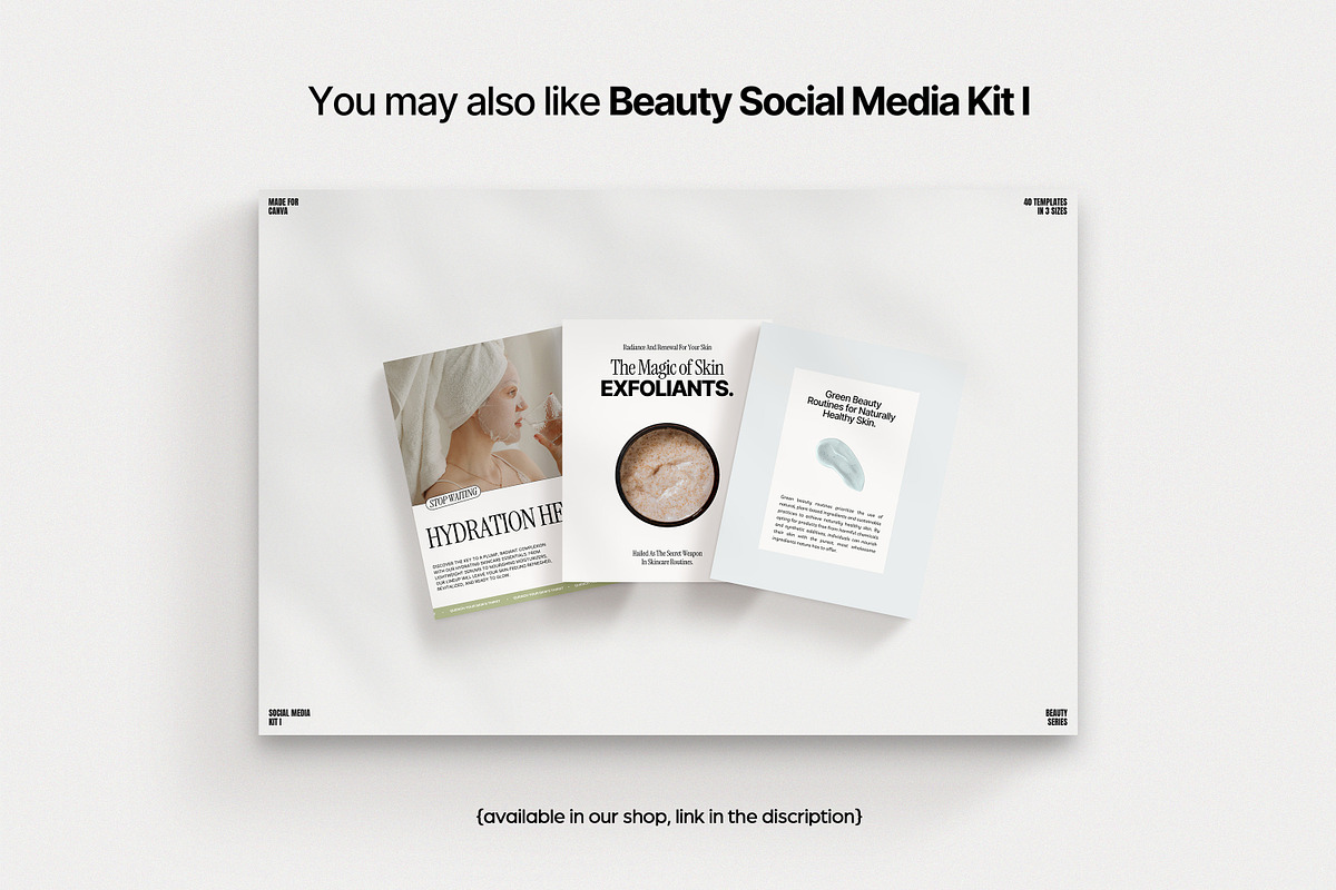 Beauty - Social Media Kit (III), a Social Media Template by Wildnun Studio (Photo 17 of 19)