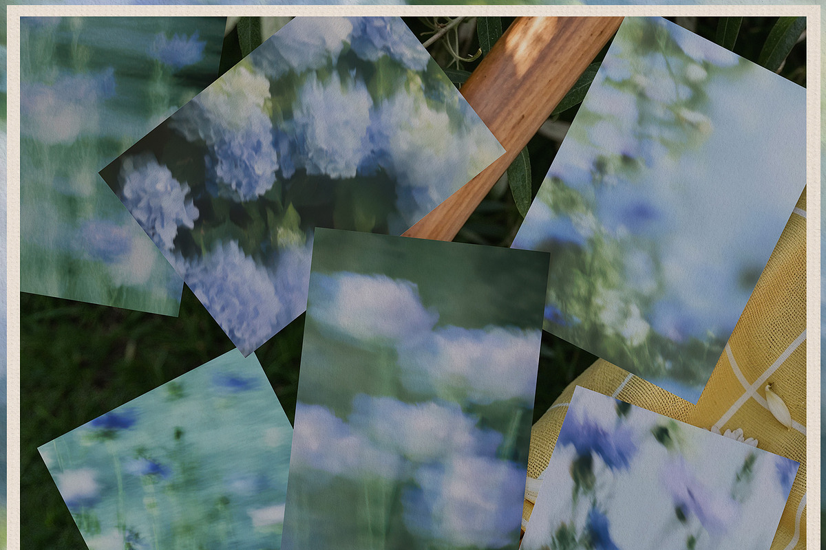 Summermist Floral Backgrounds, a Background Graphic by lerinartstudio (Photo 3 of 10)