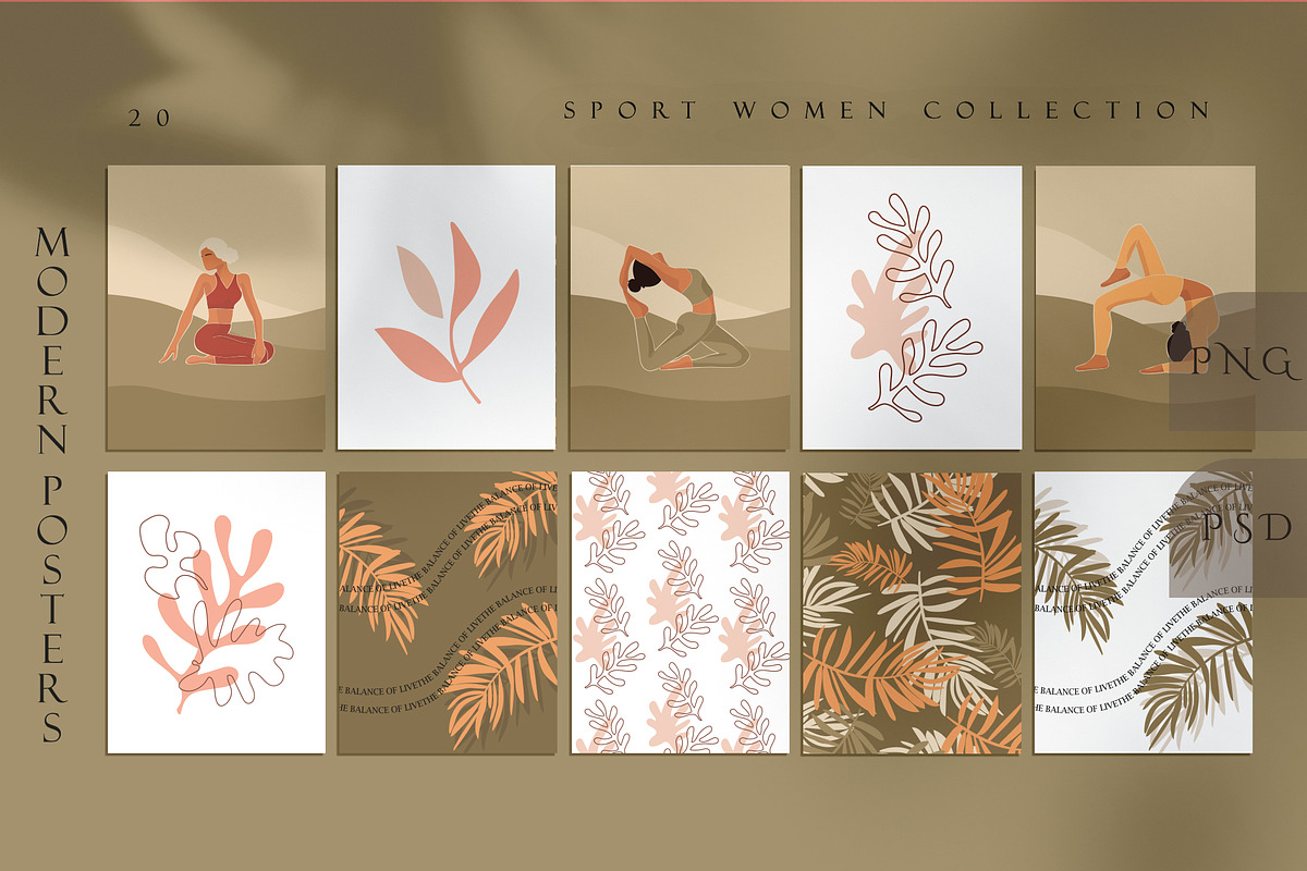 WOMENS & SPORT collection, a Healthcare Illustration by Katerine Kolak (Photo 7 of 11)