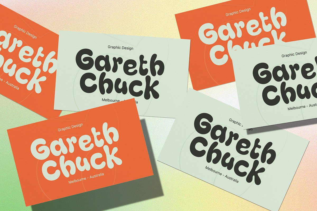Boyers – Bubble Font, a Handwritten Font by Craft Supply Co. (Photo 3 of 8)