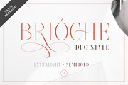 Brioche - (ExtraLight & SemiBold), a Font by Sarid Ezra (Thumbnail 1 of 6)