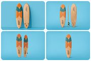 Wooden Surfboard Mockup, a Product Mockup by RamStudio2 (Thumbnail 2 of 16)