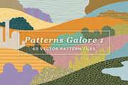 60 Vector Patterns, a Pattern Graphic by kloroform (Thumbnail 1 of 5)