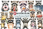 Quirky and Funny Raccoons Sublimatio, an Illustration by Rose Art (Thumbnail 1 of 7)