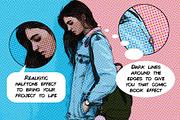Comic Book Photoshop Action Kit, an Action Add-On by Dene Studios (Thumbnail 2 of 14)