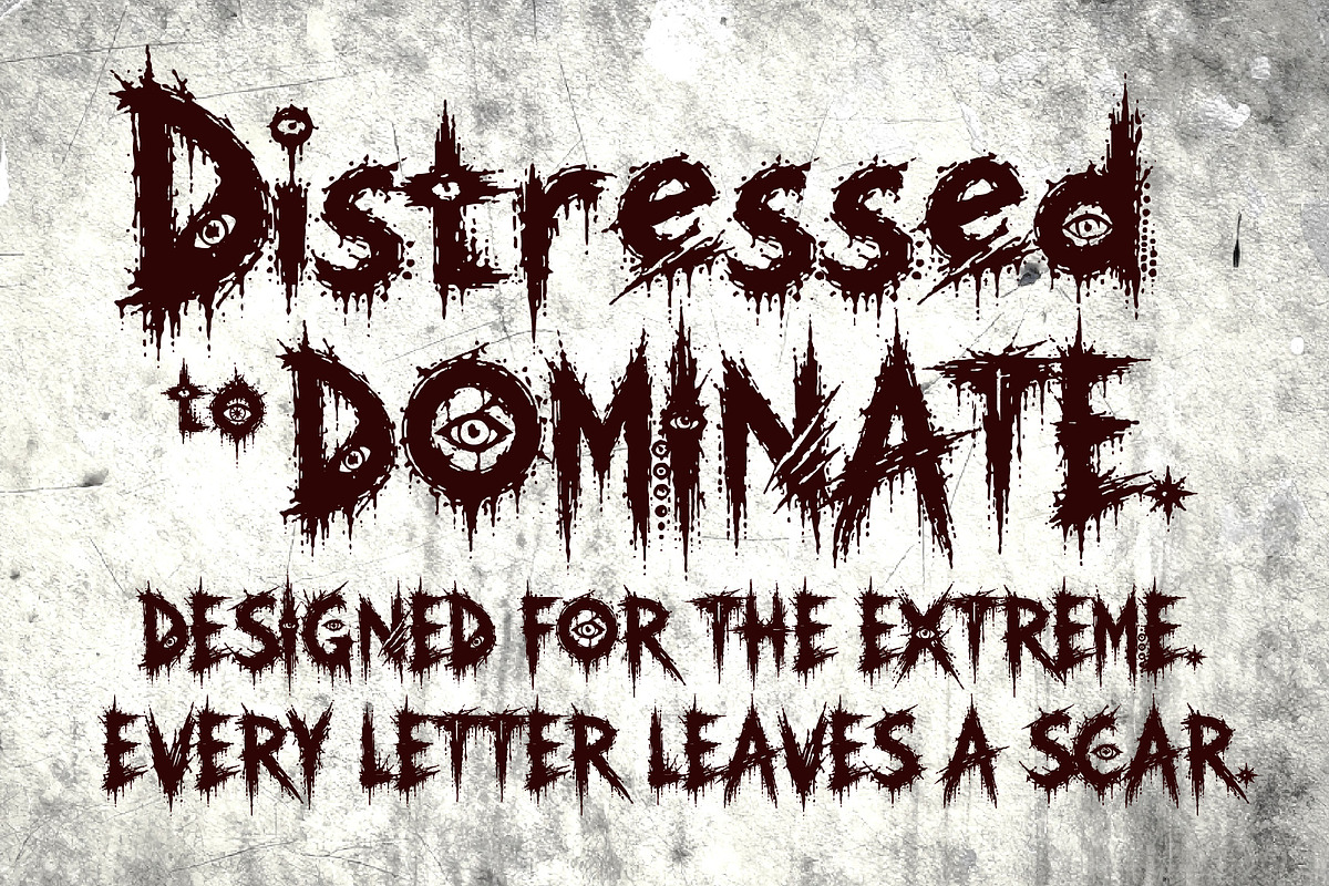 TyranTrax - Metal & Hardcore, a Handwritten Font by HypeWorksCo (Photo 6 of 11)