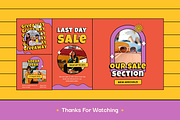 Orlova Post & Story Template, a Social Media Template by Creatchees.std (Thumbnail 5 of 5)