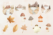 Watercolor Party Animals Clipart, an Object Graphic by JulsIst (Thumbnail 12 of 13)