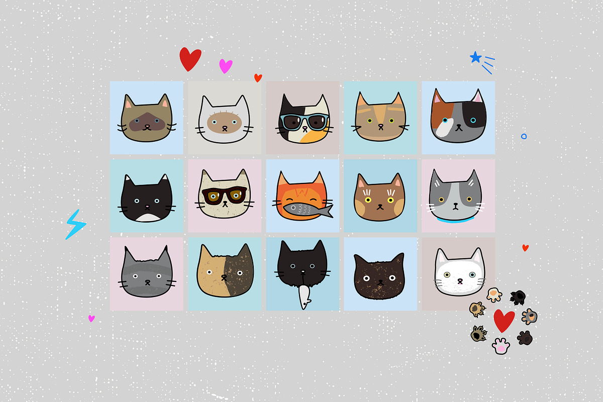 Minimal cats, an Animal Illustration by Alena (Photo 2 of 3)