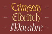 CS Aristide – Blackletter Font, a Blackletter Font by Craft Supply Co. (Thumbnail 5 of 8)