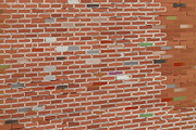 Brick wall set of vector backgrounds, a Texture Graphic by Fedor Fiberg Vector Shop (Thumbnail 6 of 6)