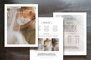 SALE! Photographer Pricing Guide Set, a Flyer Template by roselindoco (Thumbnail 1 of 4)