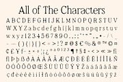 CS Sheila Drawn, a Serif Font by Craft Supply Co. (Thumbnail 8 of 8)