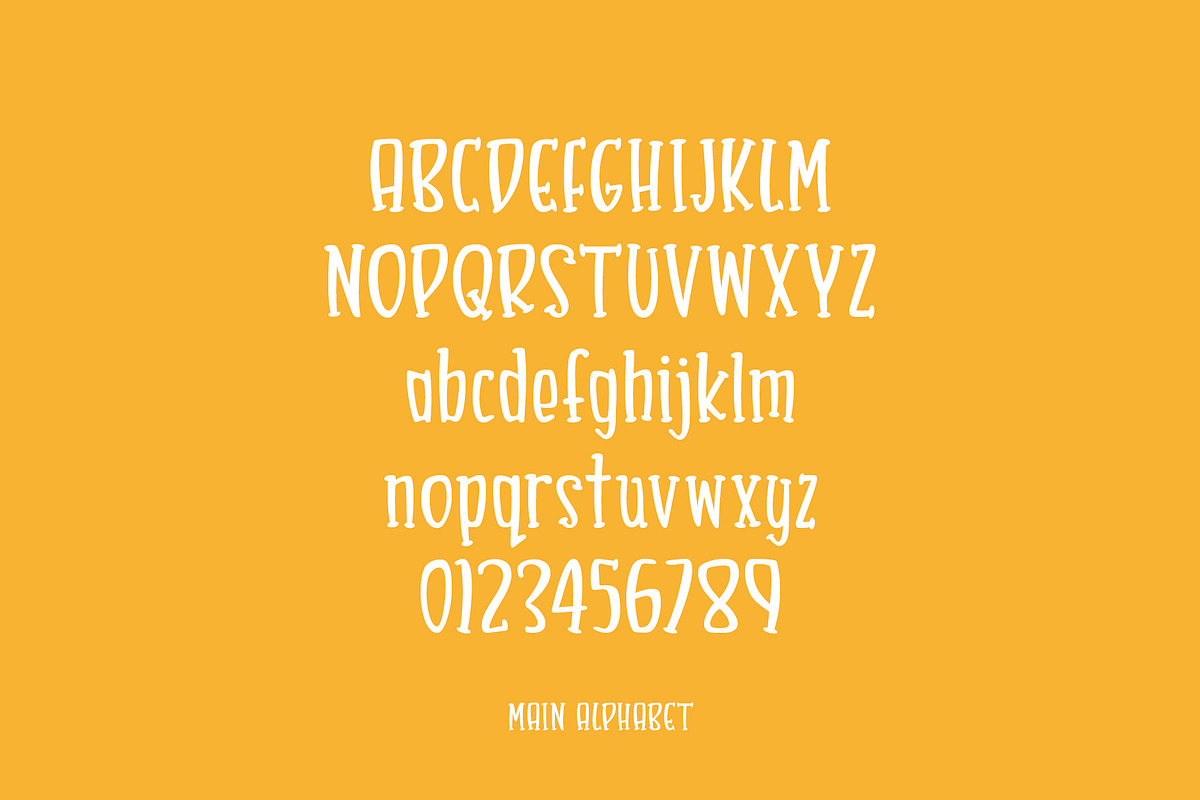 Bumbleberry - a silly serif font, a Serif Font by Little Type Factory (Photo 5 of 8)