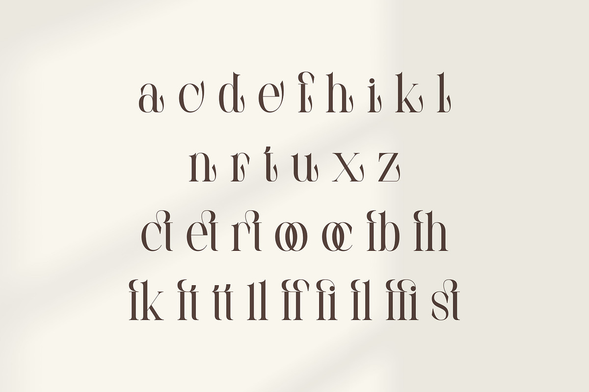 Qastic Estoda - Elegant Serif Font, a Serif Font by Aqeel_Art (Photo 11 of 12)