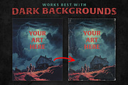 Aged Black Cardboard Textures, a Texture Graphic by Jeff Finley (Thumbnail 2 of 7)