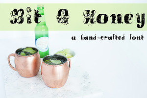BIT O HONEY Hand Crafted Font