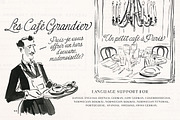 Le French Baguette Script, a Script Font by Nicky Laatz (Thumbnail 12 of 21)