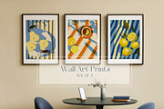 Food Wall Art Prints Set of 3, a Food Illustration by MouseGrey (Thumbnail 1 of 6)